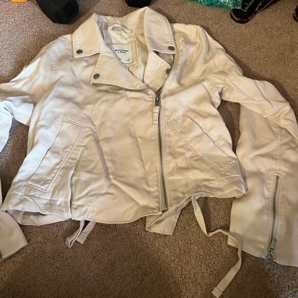 Abercrombie asymmetrical jacket small - Picture 4 of 10